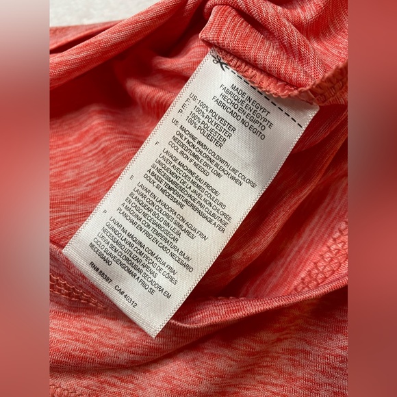 Adidas Golf Men's Sz M T-Shirt (Semi Turbo Peach) Tech Tee Heather NWT MSRP $30 - Picture 6 of 6